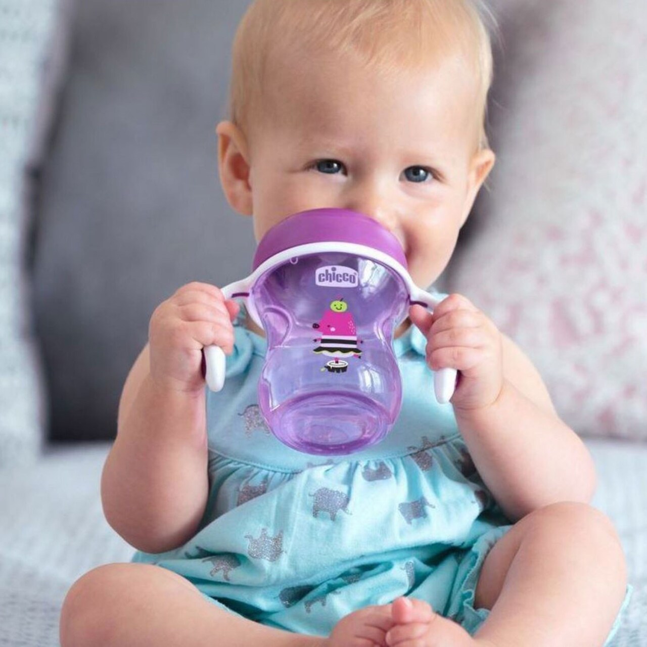 كوب تدريب شيكو ذو طرف شبه ناعم للأولاد من عمر 6 أشهر فما فوق - 2