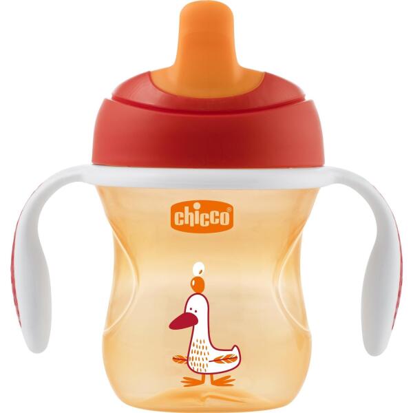Chicco Yarı Yumuşak Uçlu Alıştırma Bardağı 6 Ay+ Unisex - 5
