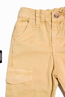 Erkek Bebek Kargo Pantolon 6-24 Ay 20013 Bej - 7