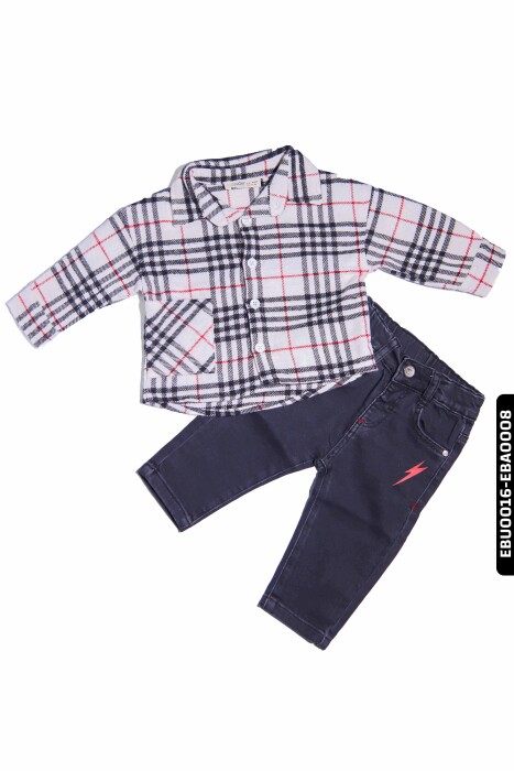 بنطلون ولادي 6-24 شهر 20031 EBA0008 - 2