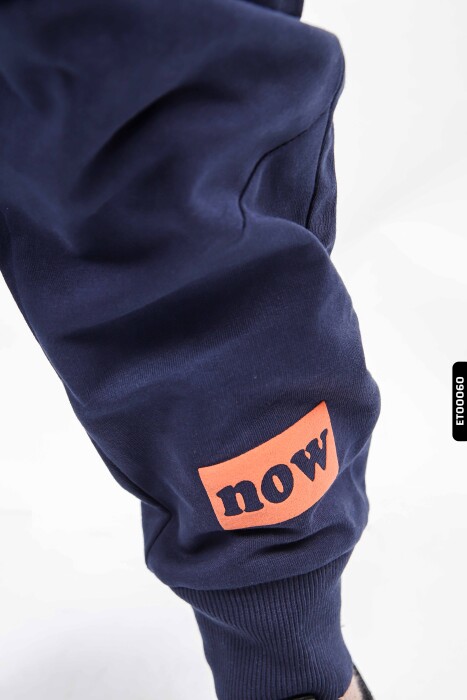 Erkek Çocuk Baskılı Eşofman Takım 3-7 Yaş 20284 Yeşil - Lacivert - 4