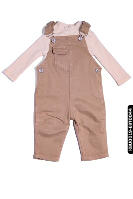 Kız Bebek Balıkçı Yaka Tishirt 6-24 Ay 20560 Krem - 3