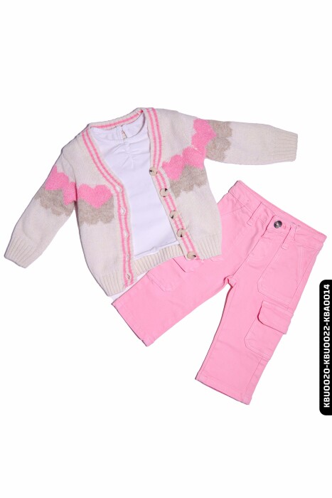 بنطلون بناتي 6-24 شهر 20604 KBA0014 - 2