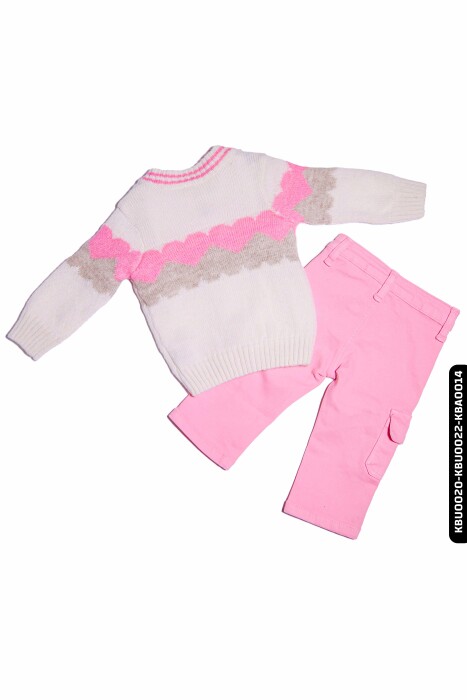 بنطلون بناتي 6-24 شهر 20604 KBA0014 - 3