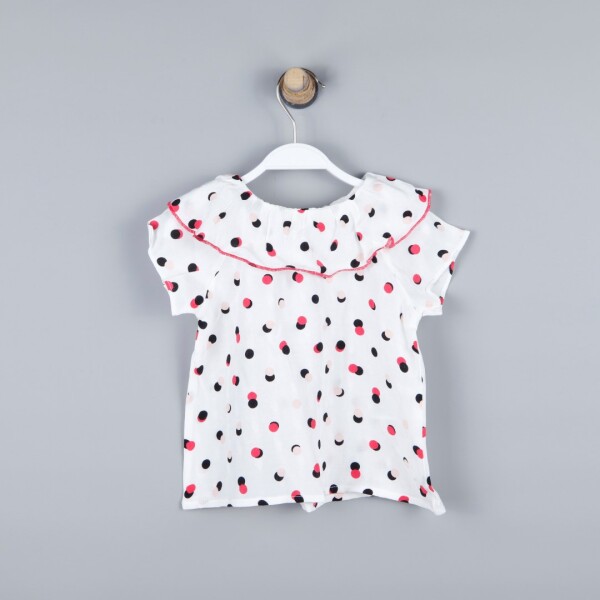 P-003973 (ck 8158) Kız Bebek Dokuma Bluz 6-36 Ay Puanti - 2