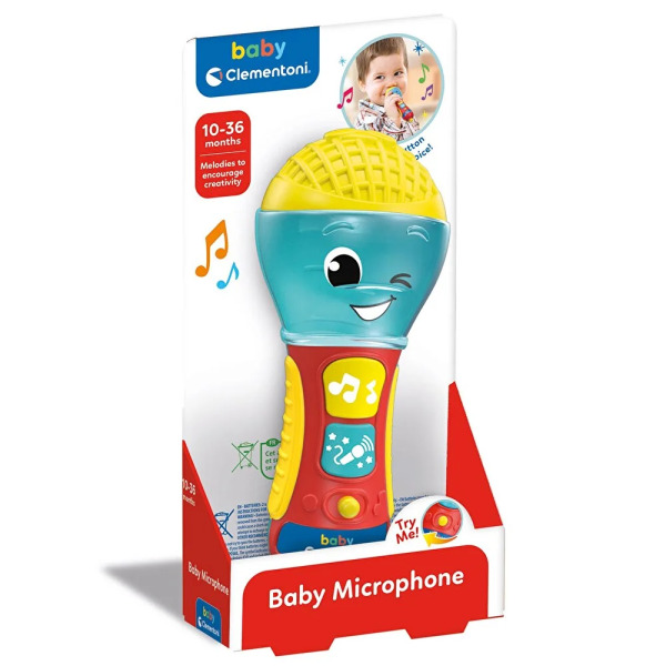 Baby Clementoni Bebek Mikrofonu 17913 - Clementoni Baby