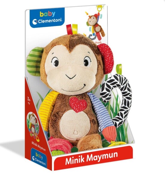 Clemantoni Baby Minik Maymun 64187 - Clementoni Baby