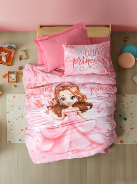 Cotton Box Junior Nevresim Takımı Tek Kişilik Gimbiya Pembe - Cotton Box