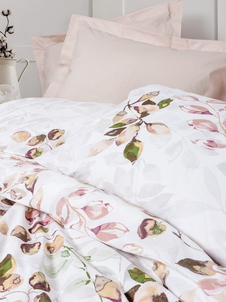 طقم كامل من القطن، مقاس واحد، بيج - 2