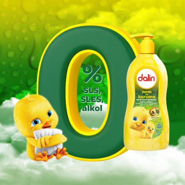 Dalin Nem Koruma Bebek Şampuanı 700 ml - 4