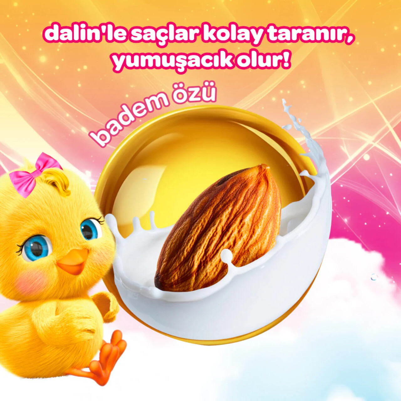 Dalin Kolay Tarama Bebek Şampuanı 700 ml - 2