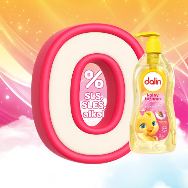 Dalin Kolay Tarama Bebek Şampuanı 700 ml - 4