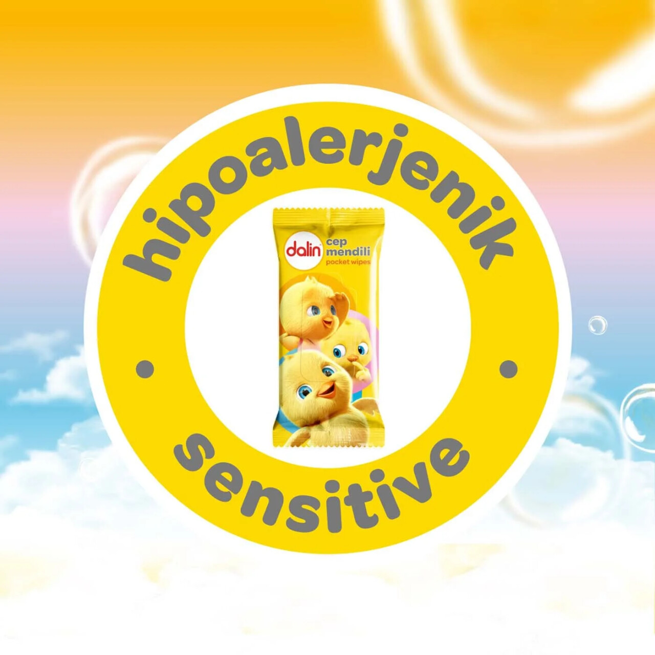 Dalin Klasik Islak Cep Mendil 3x15 Adet - 5