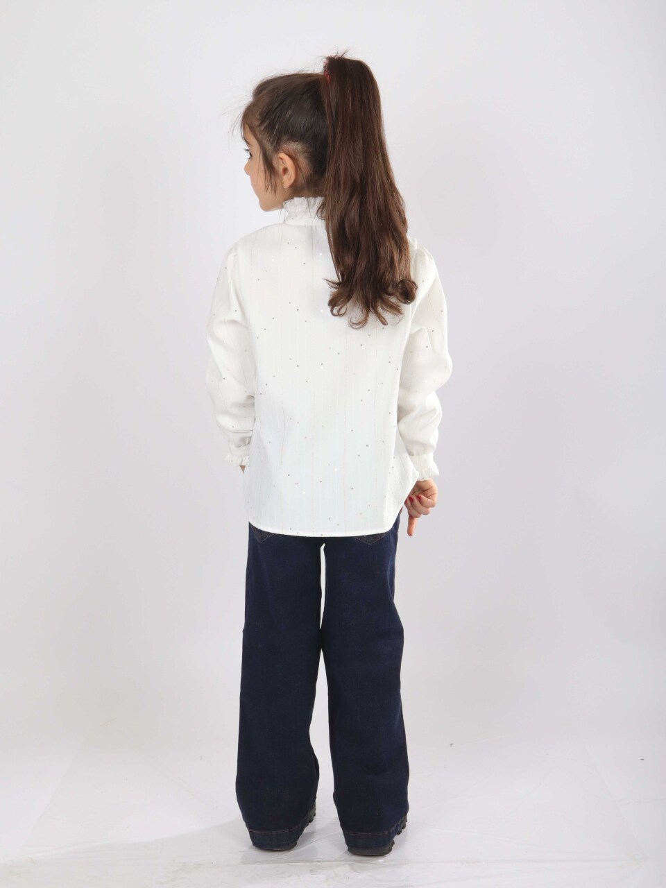 Kız Çocuk 4'lu Alt Üst Takım 6-10 Yaş 8806 Bej - 13