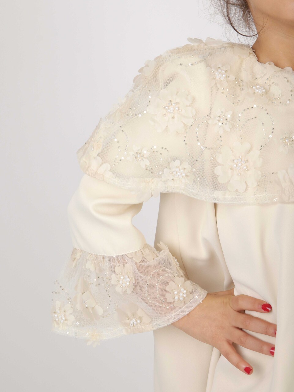 فستان بناتي من 6 إلى 10 سنوات 1620 - 3