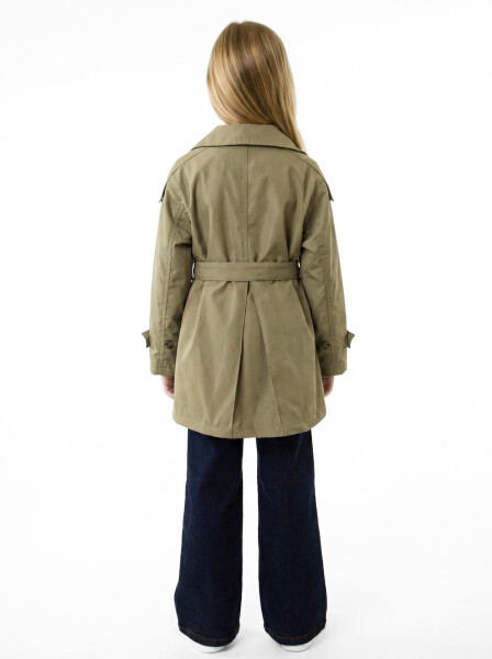 Kız Çocuk 4'lu Alt Üst Takım 8-12 Yaş 8817 Haki - 2