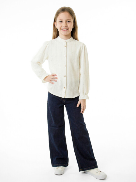 Kız Çocuk 4'lu Alt Üst Takım 8-12 Yaş 8817 Haki - 6