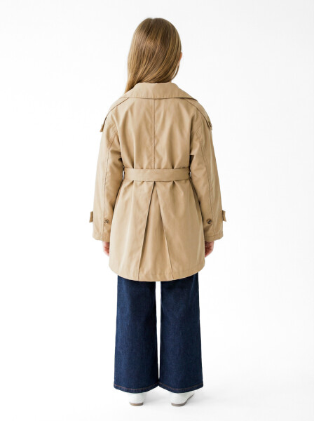 Kız Çocuk 4'lu Alt Üst Takım 8-12 Yaş 8817 Bej - 2