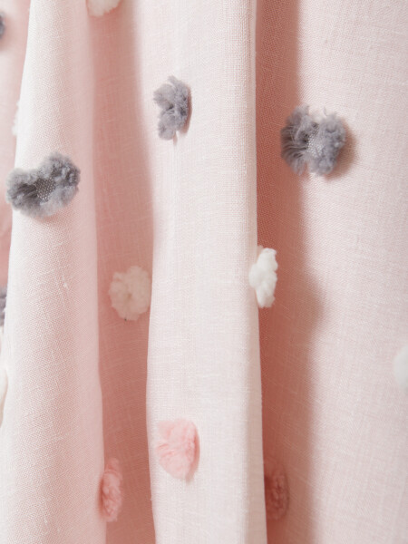 Kız Çocuk Elbise 1-5 Yaş 1688 Pembe - 7