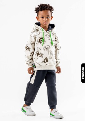 Boys' Tracksuit Set 4-8 Years 7710 - Damasqino