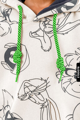 Erkek Çocuk Eşofman Takım 4-8 Yaş 7710 Ekru - Gri - 2