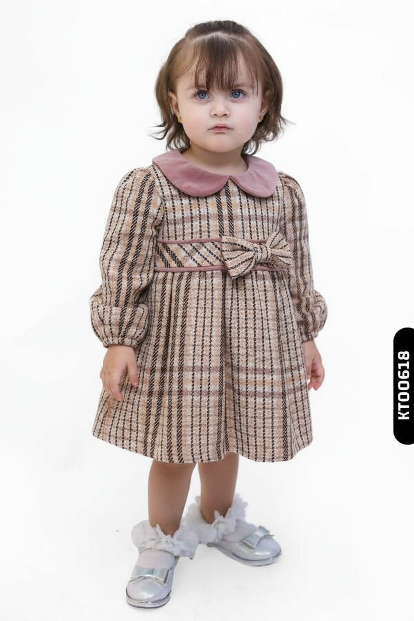 فستان بناتي من عمر 1 إلى 4 سنوات 2814 - 1