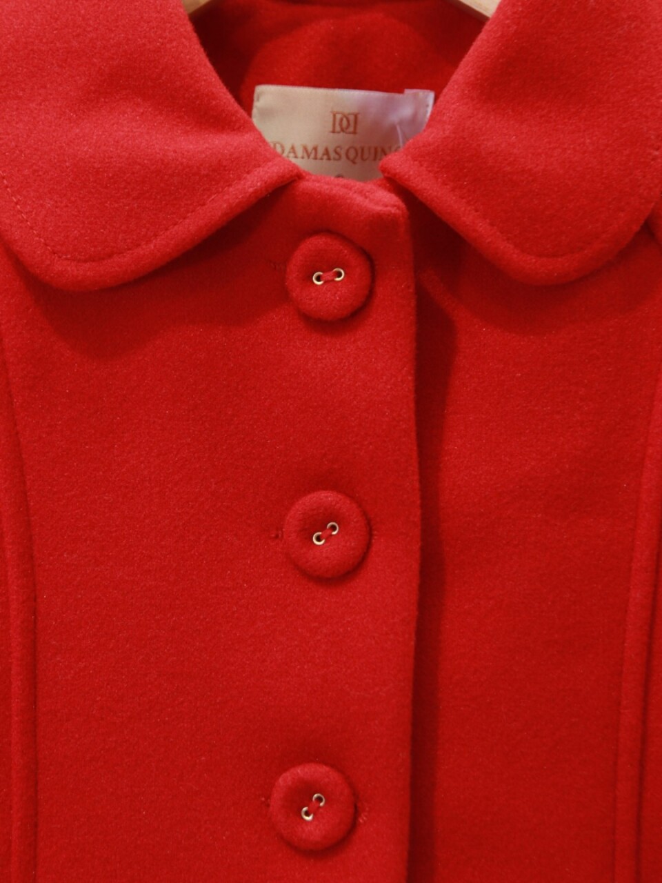 Kız Çocuk Kaban 8-12 Yaş 1056 Kırmızı - 7