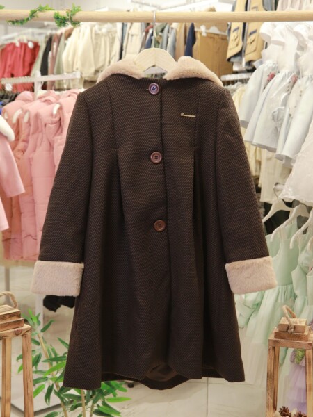 معطف بناتي من عمر 8 إلى 12 سنة 1054 - 4