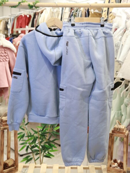 بدلة رياضية للأولاد من سن 8 إلى 16 عامًا 1001 - 5