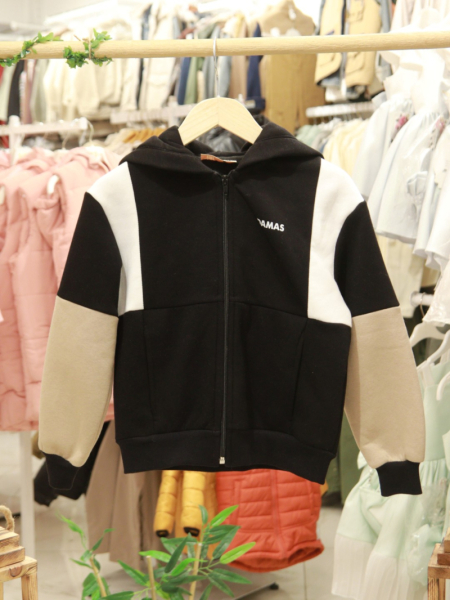 Erkek Çocuk Eşofman Takım 6-14 Yaş 1008 Siyah - 7