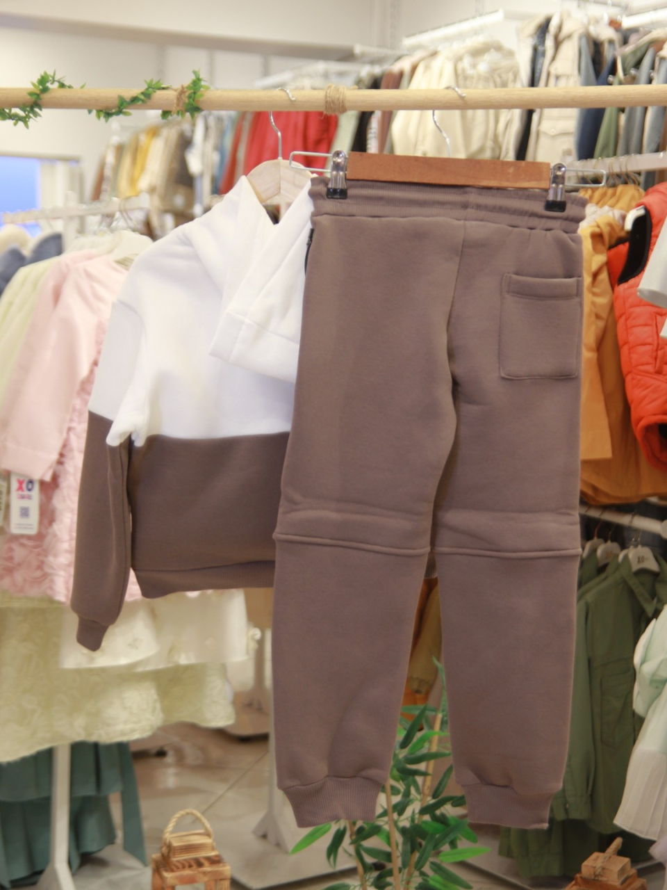 Erkek Çocuk Eşofman Takım 6-14 Yaş 1003 Kahve - 5