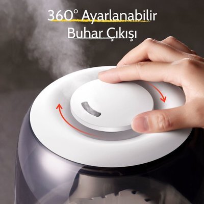 Deerma F60W Dijital Üstten Dolum Ultrasonik Soğuk Hava Nemlendirici - 3