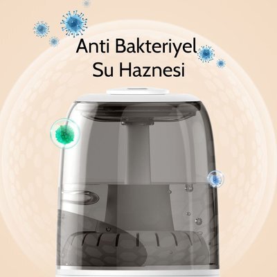 Deerma F60W Dijital Üstten Dolum Ultrasonik Soğuk Hava Nemlendirici - 5