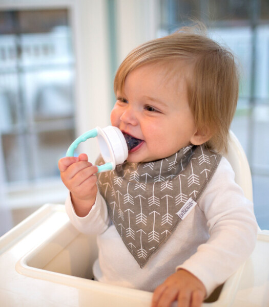 كيس شبكي للخضراوات والفواكه من دكتور براونز مع غطاء، لون النعناع - 4