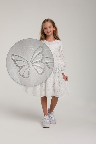 فستان بناتي من عمر 10 الى 14 سنة 35944 - 3