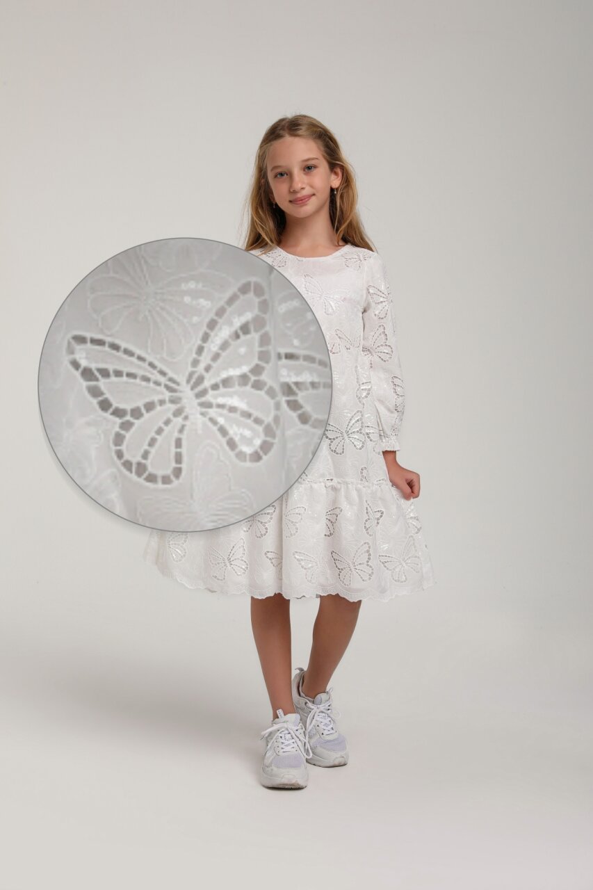 فستان بناتي من عمر 10 الى 14 سنة 35944 - 3