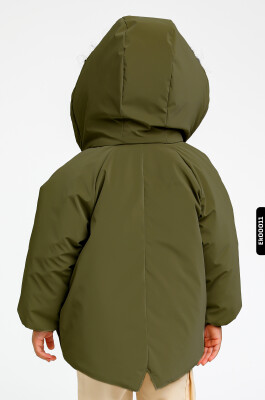 Erkek Çocuk Mont 2-6 Yaş 3240 Haki - 2