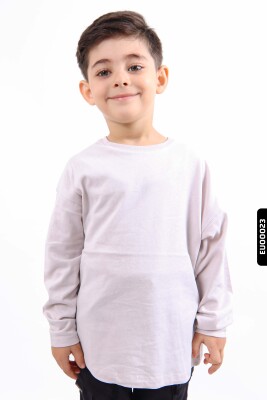 Erkek Çocuk Sweatshirt 5-14 Yaş 15117 Gri 
