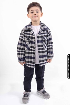 Erkek Çocuk Sweatshirt 5-14 Yaş 15117 Gri - 2