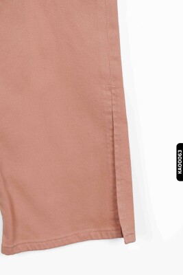 2428 بنطال بناتي بجيب واسع وساق واسعة 5-14 سنة - 4