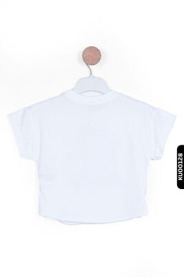 Kız Çocuk Tişört 1-5 Yaş 35791 Pembe - 3