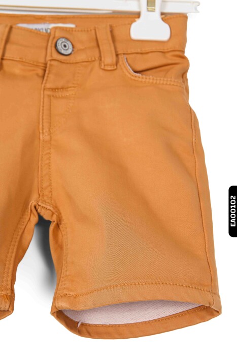 Erkek Şort 1-5 yaş 2302 Hardal - 4