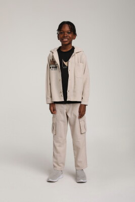 Erkek Çocuk Pantolon 4-8 Yaş 2524 Natural - 2