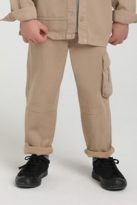 Erkek Çocuk Pantolon 1-4 Yaş 2545 Camel - ESCABEL