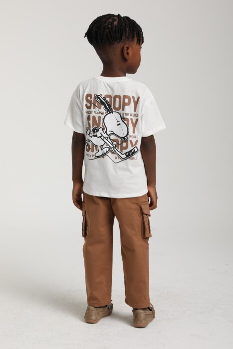 Erkek Çocuk Pantolon 1-4 Yaş 2596 Kahverengi - 4