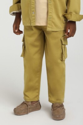 Erkek Çocuk Pantolon 1-4 Yaş 2596 Fıstık Yeşil - ESCABEL