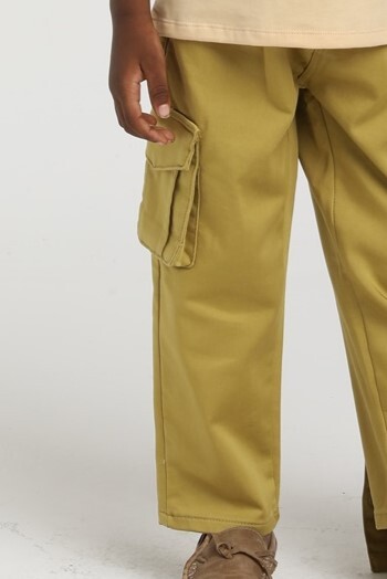 Erkek Çocuk Pantolon 1-4 Yaş 2596 Fıstık Yeşil - 3