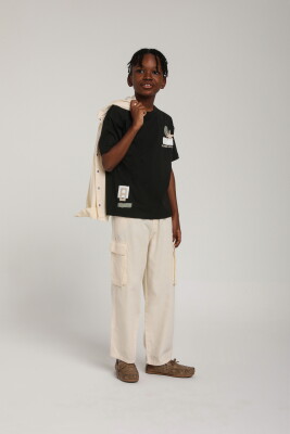 تي شيرت للأولاد من عمر 4 إلى 8 سنوات 1804 - 2