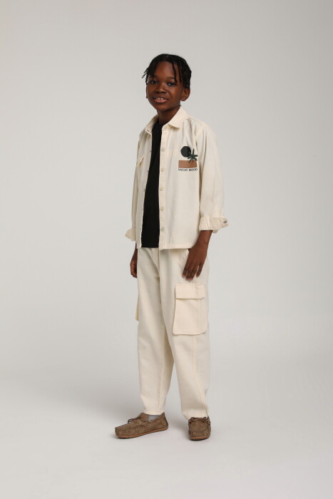 قميص للأولاد من عمر 4 إلى 8 سنوات 2555 - 2