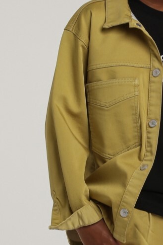 Erkek Çocuk Gömlek 9-13 Yaş 2572 Fıstık Yeşil - 3